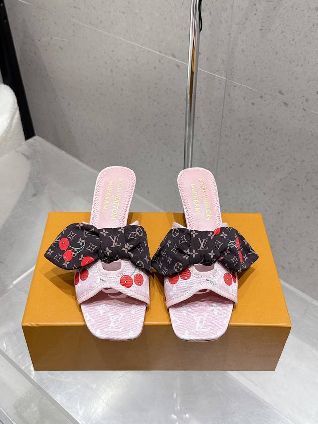 Cherry heel Lv 25Ss Spring and summer new Louis Vuitton
