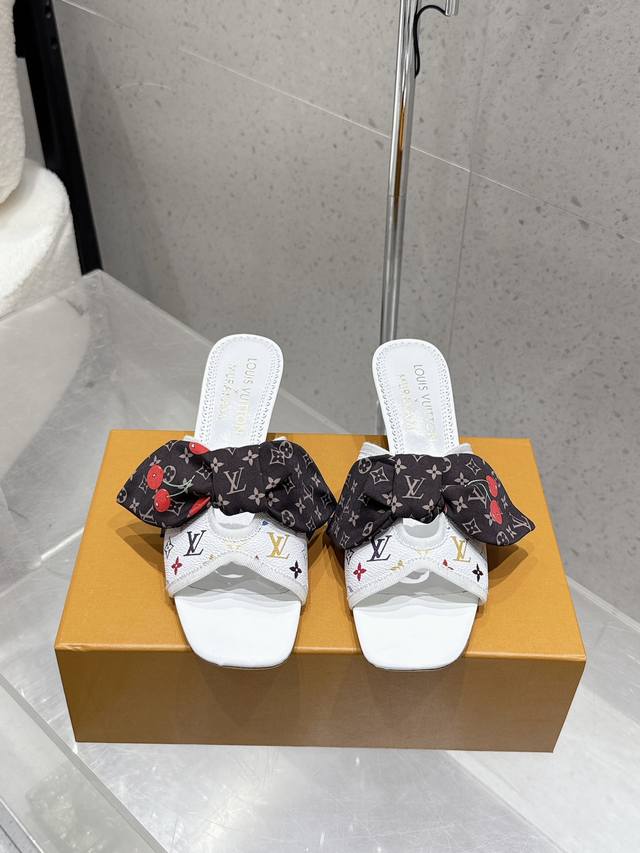 Cherry heel Lv 25Ss Spring and summer new Louis Vuitton