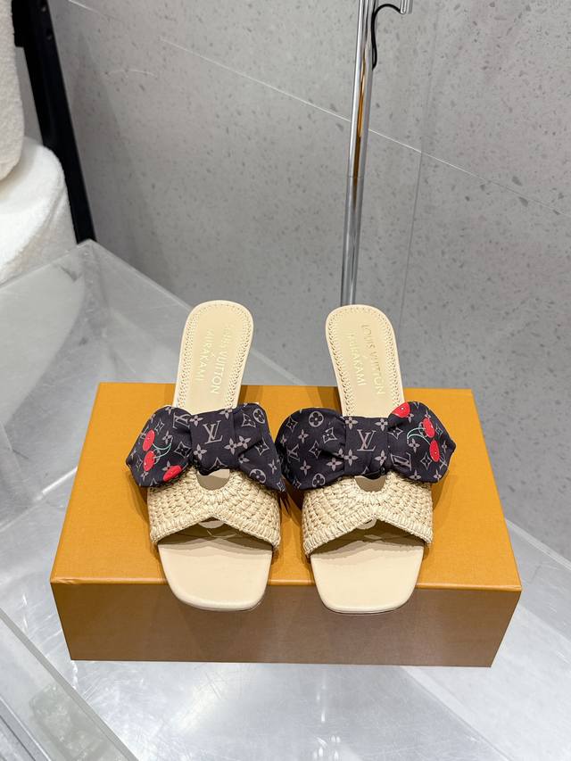 Cherry heel Lv 25Ss Spring and summer new Louis Vuitton