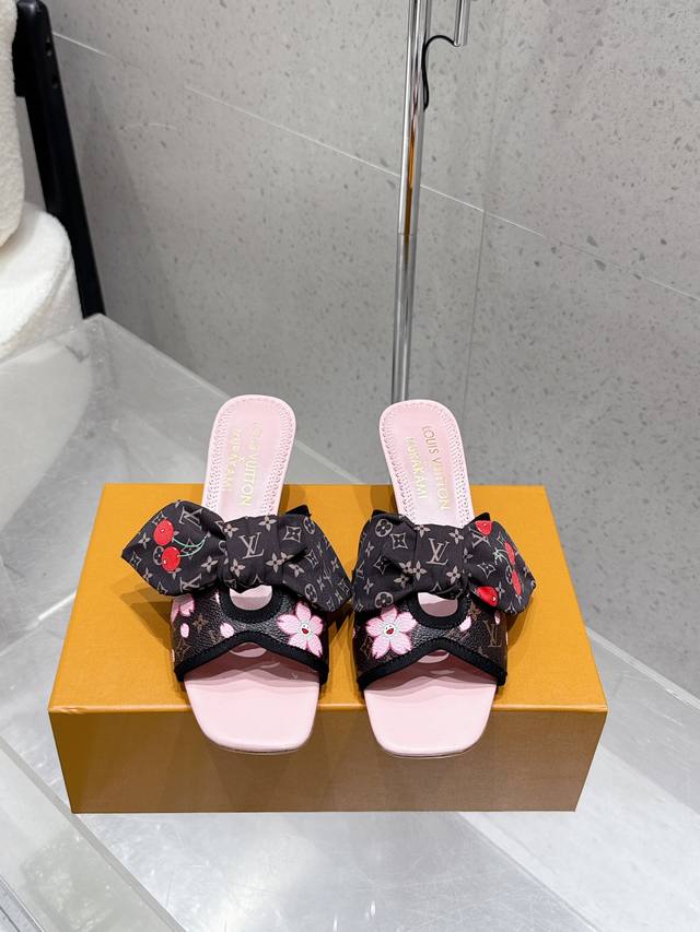 Cherry heel Lv 25Ss Spring and summer new Louis Vuitton