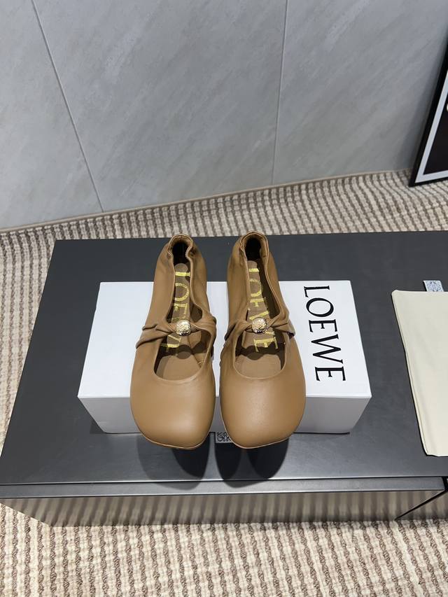 Factory: Exclusive top version L*Oewe 25Vs latest hot-selling single shoe serie