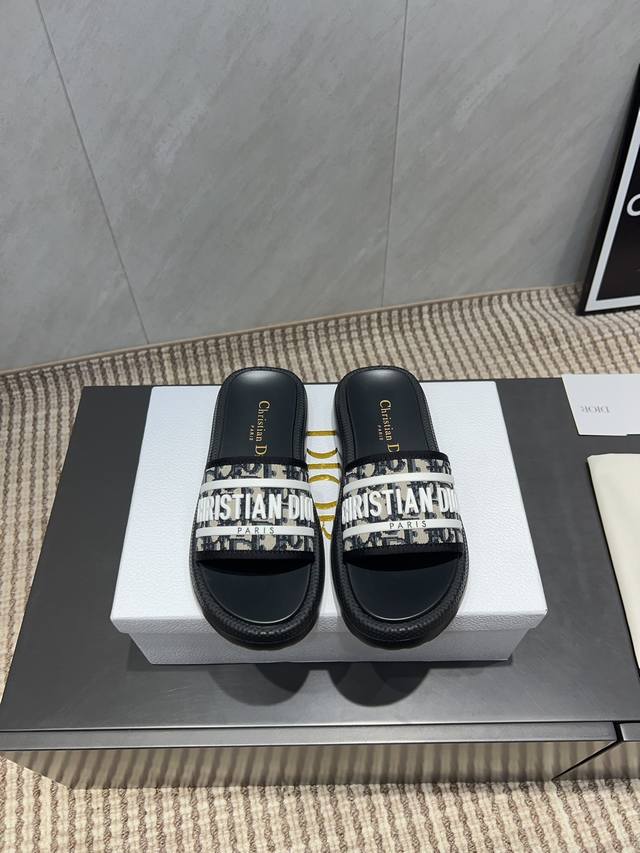 Factory: Exclusive top version Dior 25Ss new summer beach slippers are the best