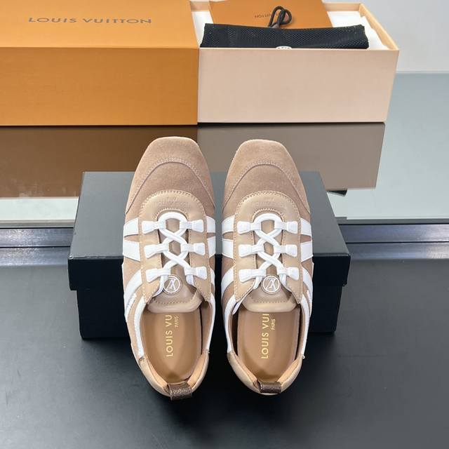 Top version Lv Sneakerina latest ballet sneakers~lightweight and comfortable, mi