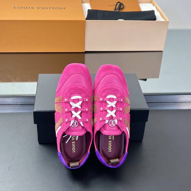 Top version Lv Sneakerina latest ballet sneakers ~ light and comfortable mix and