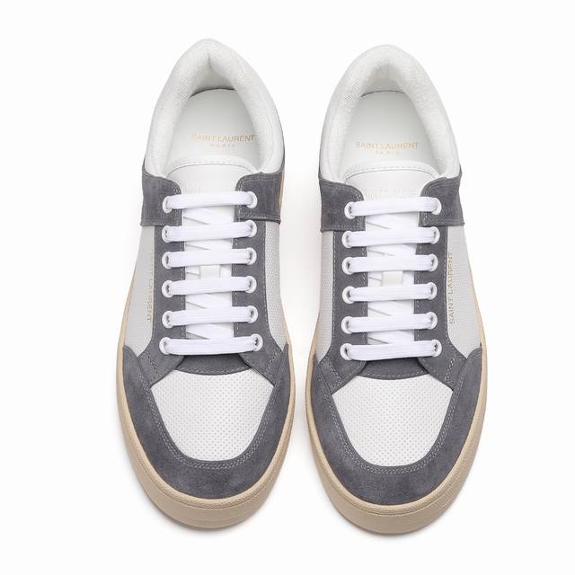 Saint Laurent - High-end, original casual sneakers - Upper: Perforated Nappa cal