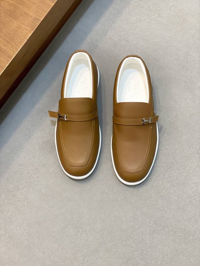 H2025 counter new men's casual loafers, made of high-tech original materials and