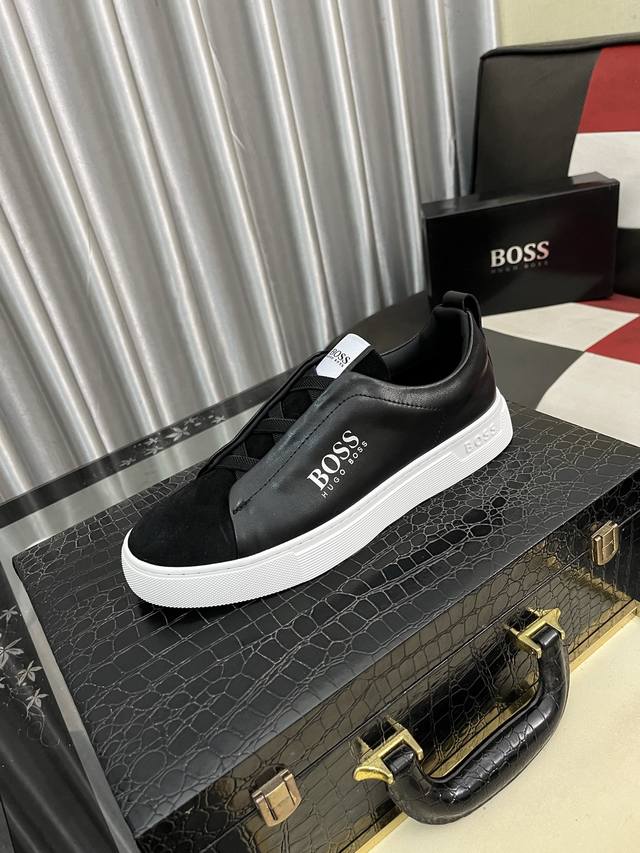 factory price Pp: Boss latest casual men's shoes, welcome 1:1 comparison, hot-se