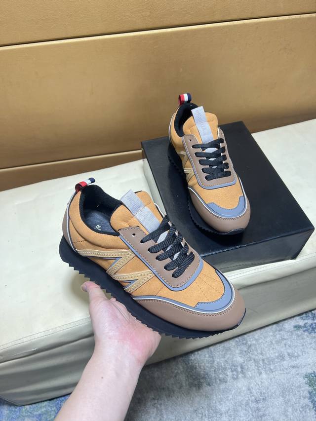 Moncler original quality. ~ Unique modern sneakers. A must-have for trendy men,