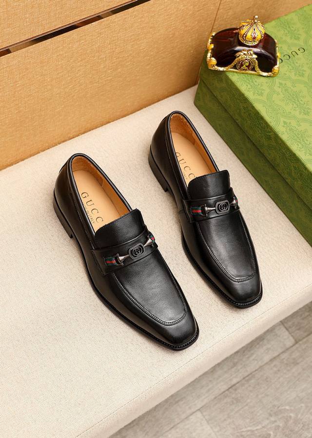 Product Brand: Gucci Gucci casual leather shoes Standard size: 38-44 45.46 Custo