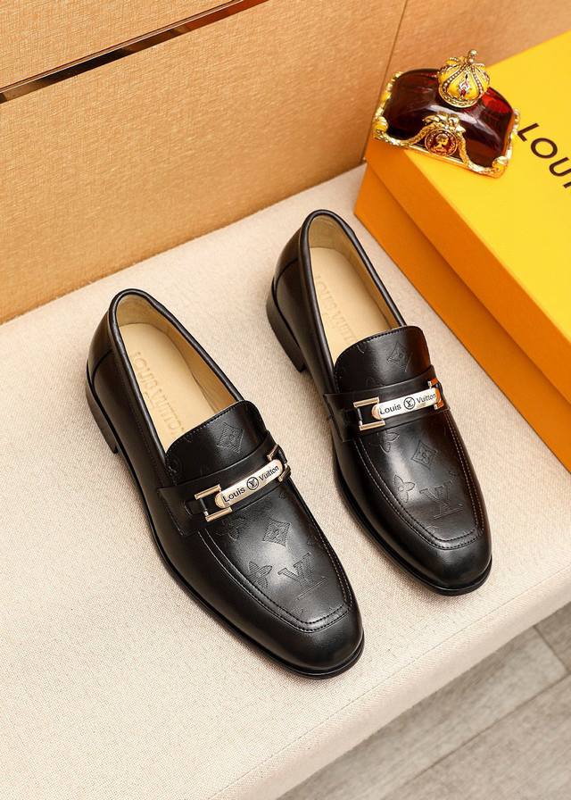 Product Brand: Louis Vuitton Casual Leather Shoes Standard Sizes: 38-44, 45, 46,