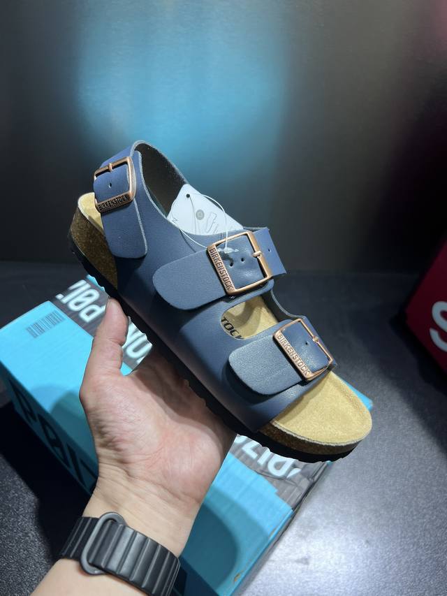 Birkenstocks, closed-toe half-slip and flip-flop sandals, are simple and minimal