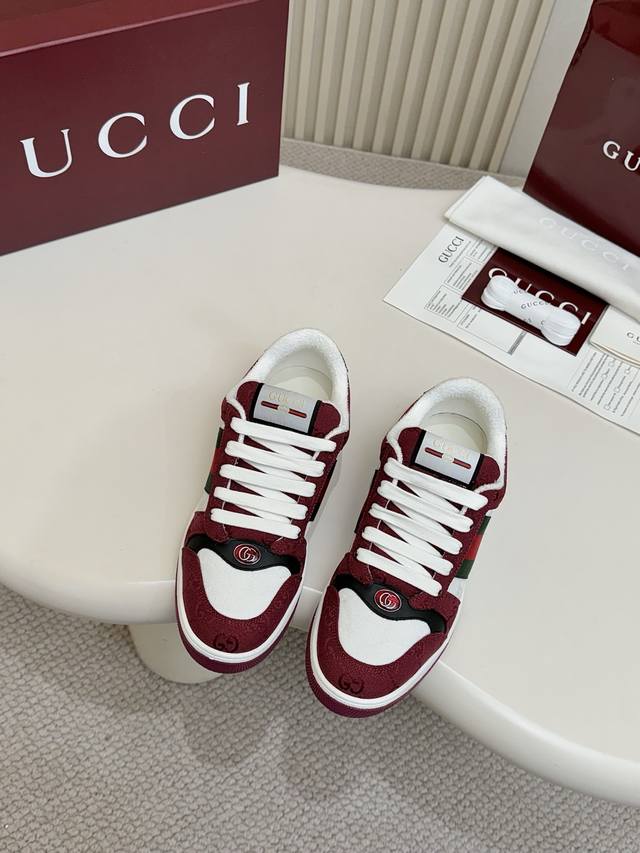 Gucc classic dirty shoes at a real price. Top factory P quality, brick cabinet o