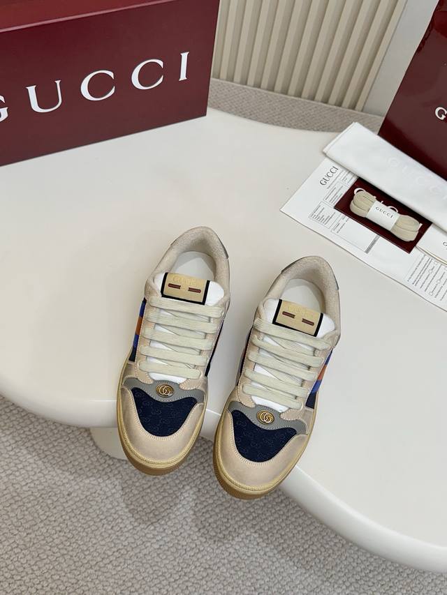 Gucc classic dirty shoes at the real price. Top factory P quality, brick cabinet