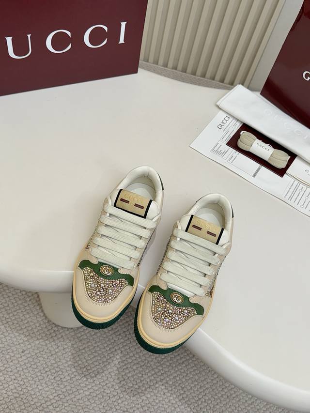 Gucc classic dirty shoes at the real price. Top factory P quality, impeccable br