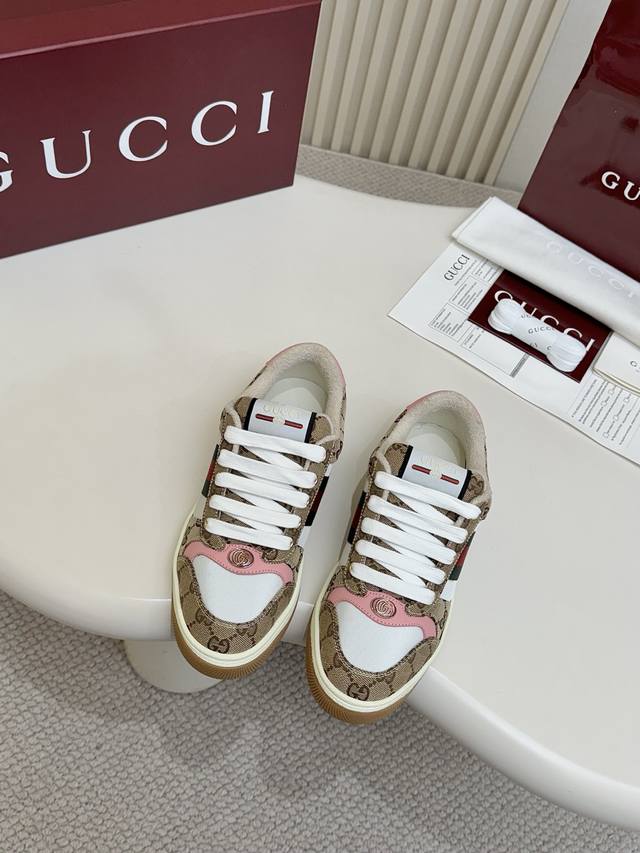 Gucc classic dirty shoes at the real price. Top factory P quality, brick cabinet