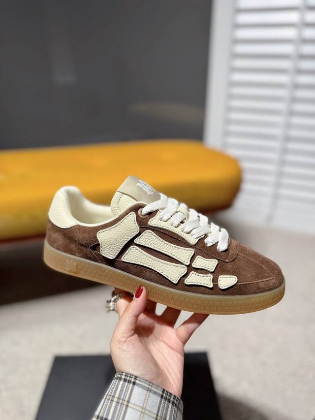 Amir early spring German training top bone shoes, double-layer bones have a thre