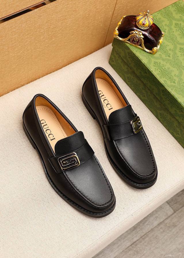 Product Brand: Gucci Gucci Casual Leather Shoes Standard Sizes: 38-44 45 Custom