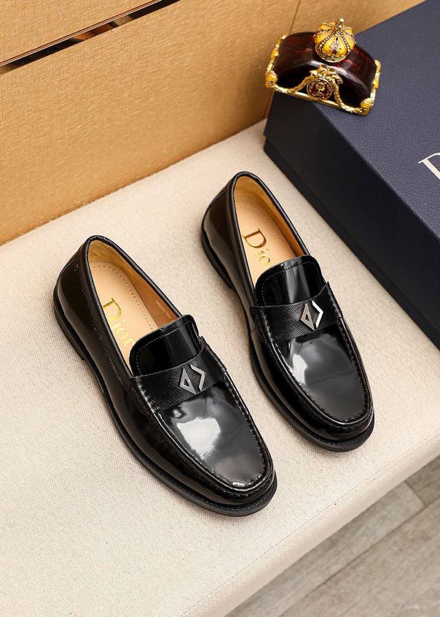 Product Brand: Dior Casual Leather Shoes. Standard Sizes: 38-44/45. Made to Orde