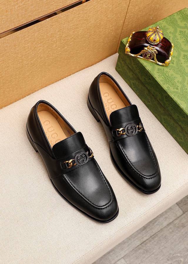 Product Brand: Gucci Gucci casual leather shoes Standard size: 38-44 45.46.47 Cu