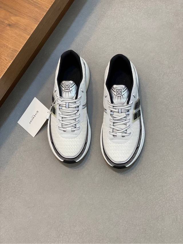 Gv *Y~ Brand new Giv 1 men's thick-soled height-enhancing casual sneakers, featu