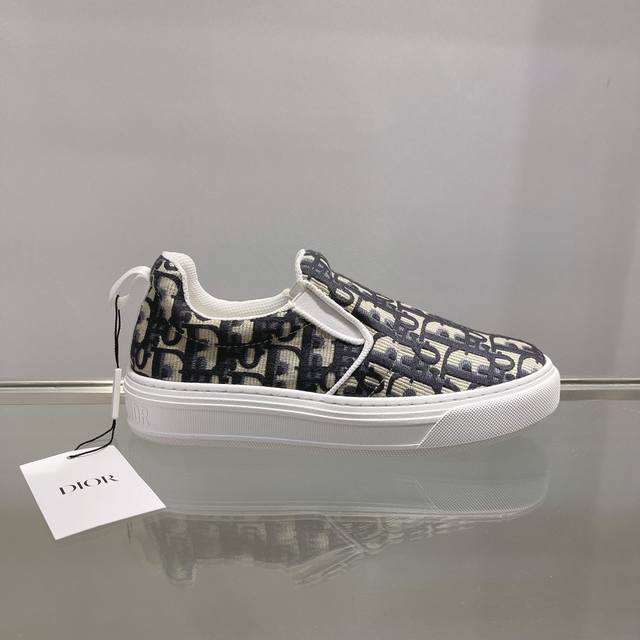 Dior Spring/Summer new monogram slip-on garden shoes, original replica, counter