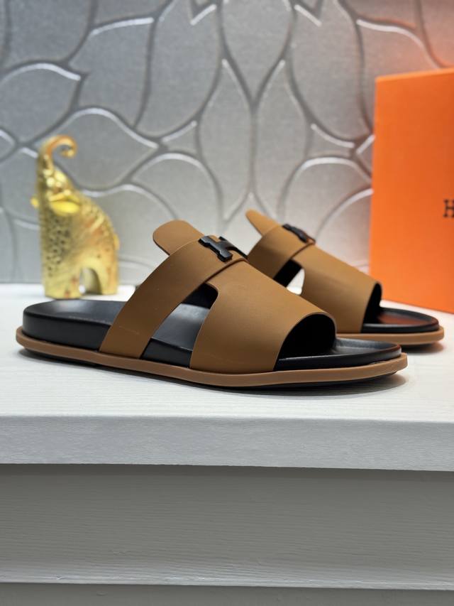 Hermes couple's slippers, the latest counter synchronization with the new Oran c