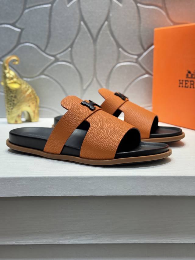 Hermes couple's slippers, the latest counter synchronization with the new Oran c