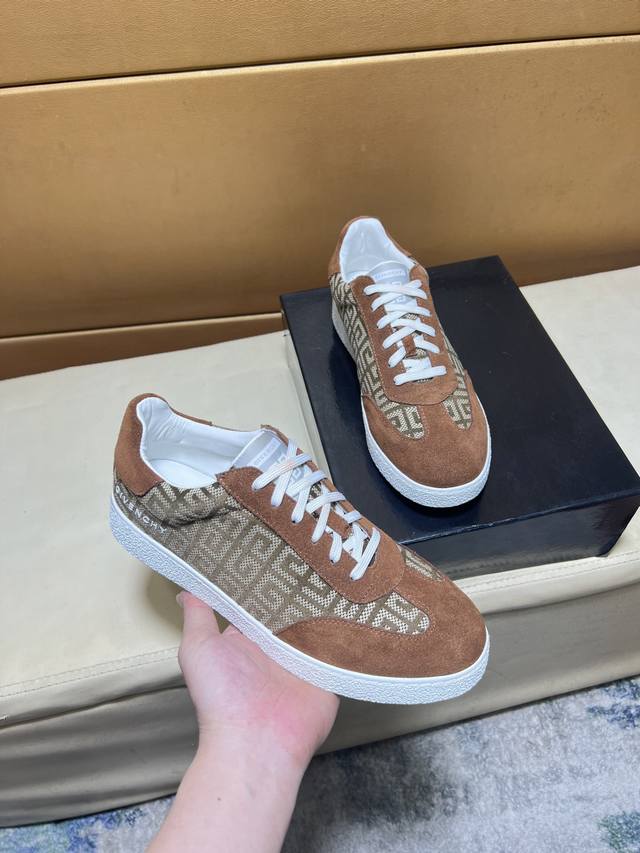 Givenchy - High-end quality original - Upper: Nappa calfskin, suede calfskin, br
