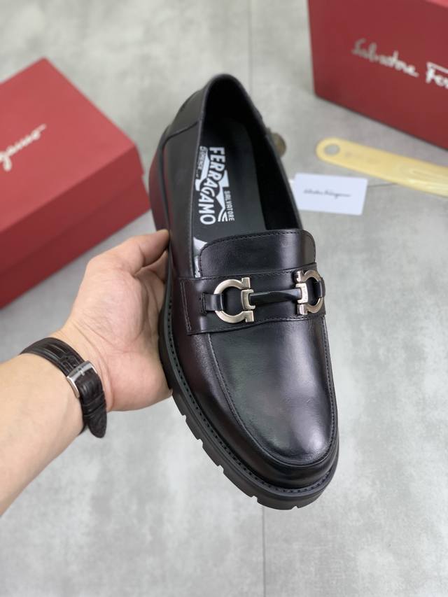 Factory Price P Actual Price Salvatore Ferragamo Men's Latest Business and Casua