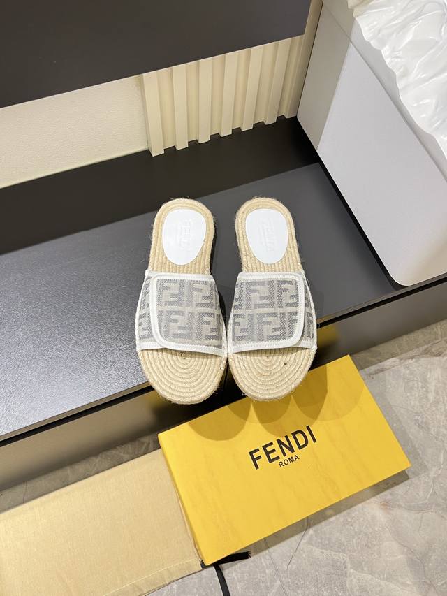 factory price women's shoes sports original Fend Fend* men's slippers, high-end