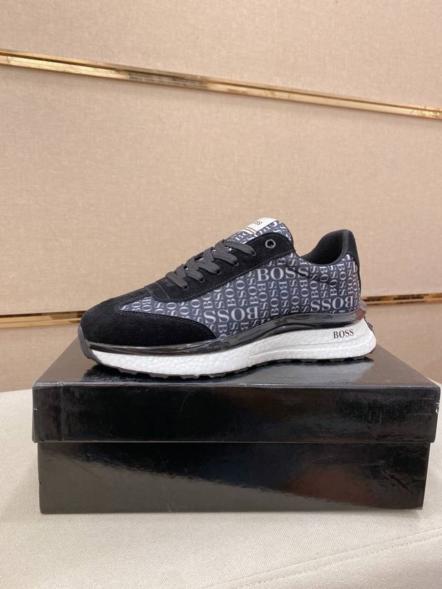 factory price men's men's sports shoes original Boss latest casual men's shoes,