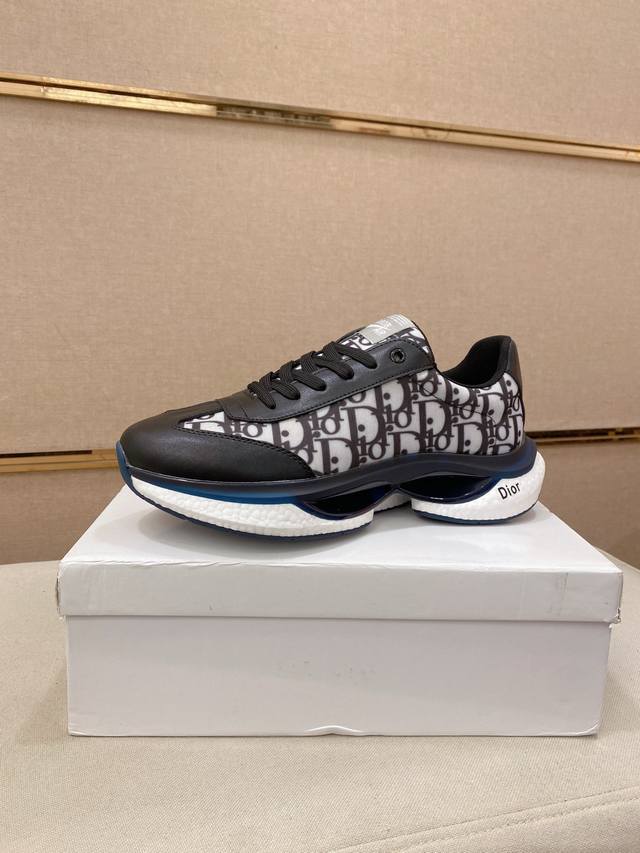 factory price men's sports shoes original Dior D new counter simultaneous sale,