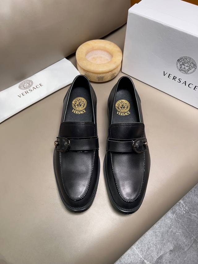 factory price men's sports shoes original Verace Versace men's four seasons casu