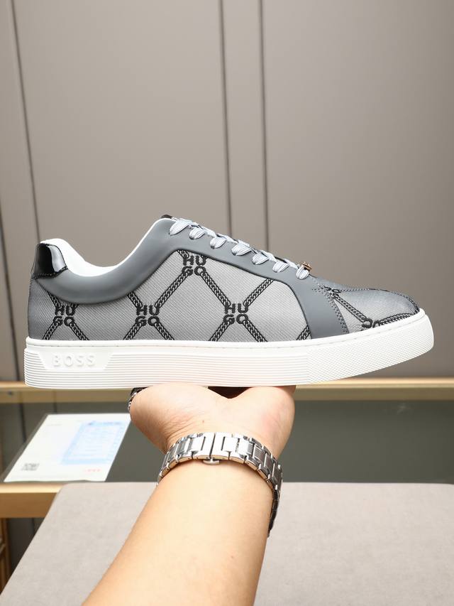 Factory Price Men's Sports Shoes Original Boss 2025 Latest Casual Shoes. This is