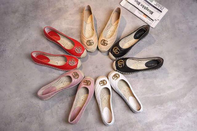 Factory P price women's shoes sports original early spring Gucci fisherman shoes