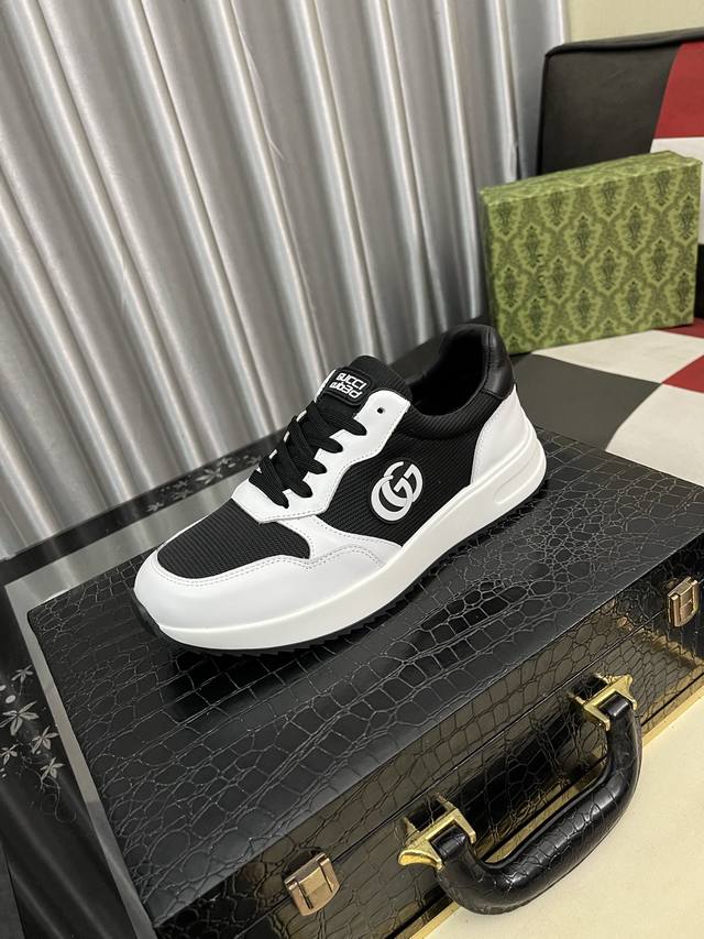 factory price men's sports shoes original order: Gucci's latest hot-selling casu
