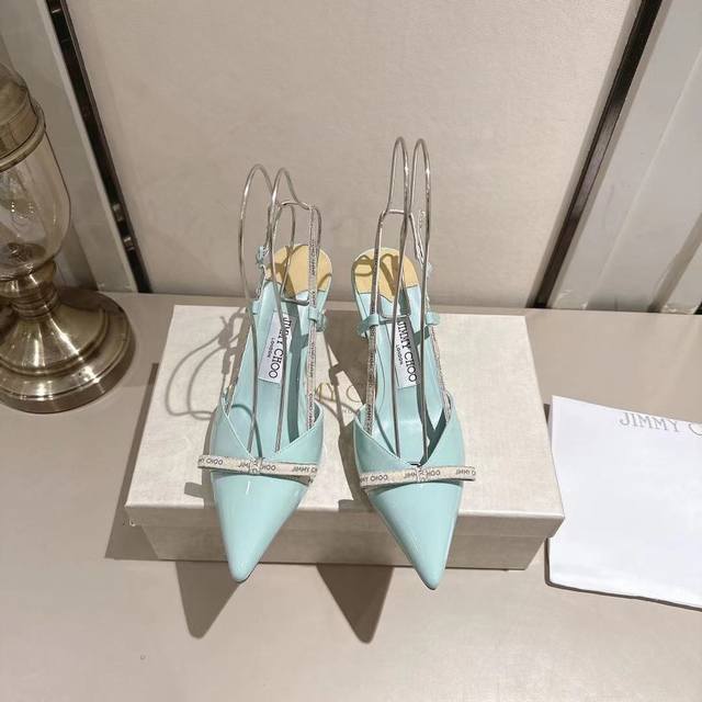 Factory Price Women's Shoes and Sportswear Original Jimmychoo 2025 Ice Cream Blu