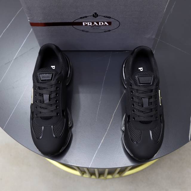 factory price Pp: Prada men's shoes counter hot style, high-quality shipment off