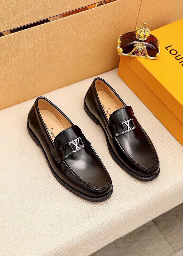 Product Trademark: Louis Vuitton Casual Leather Shoes Standard Sizes: 39-44 38.4