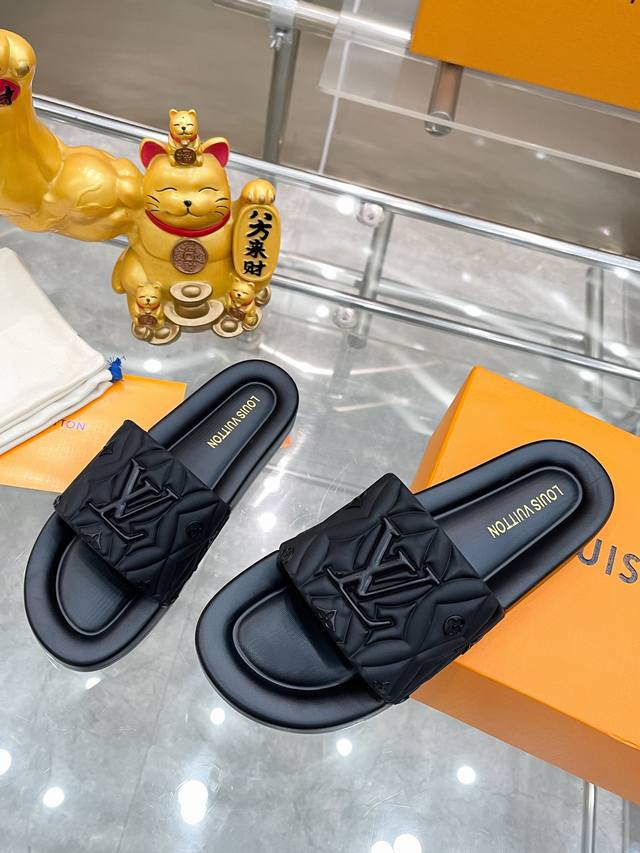 Louis Vuitton LV new men's and women's sandals, high-end