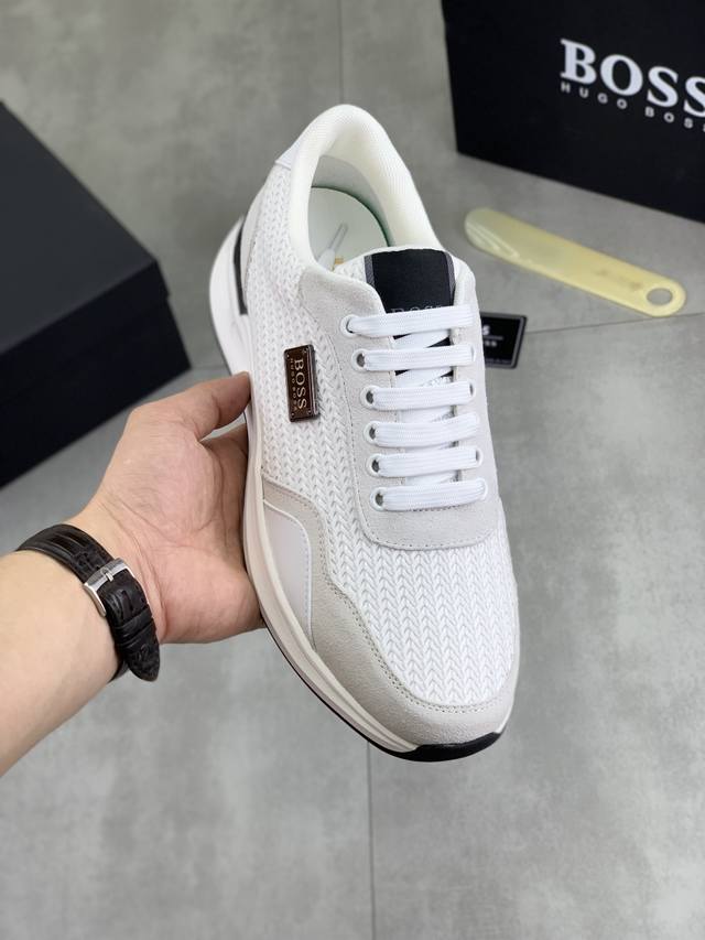 Factory P price P actual price Boss 2025 original lace-up men's shoes classic hi