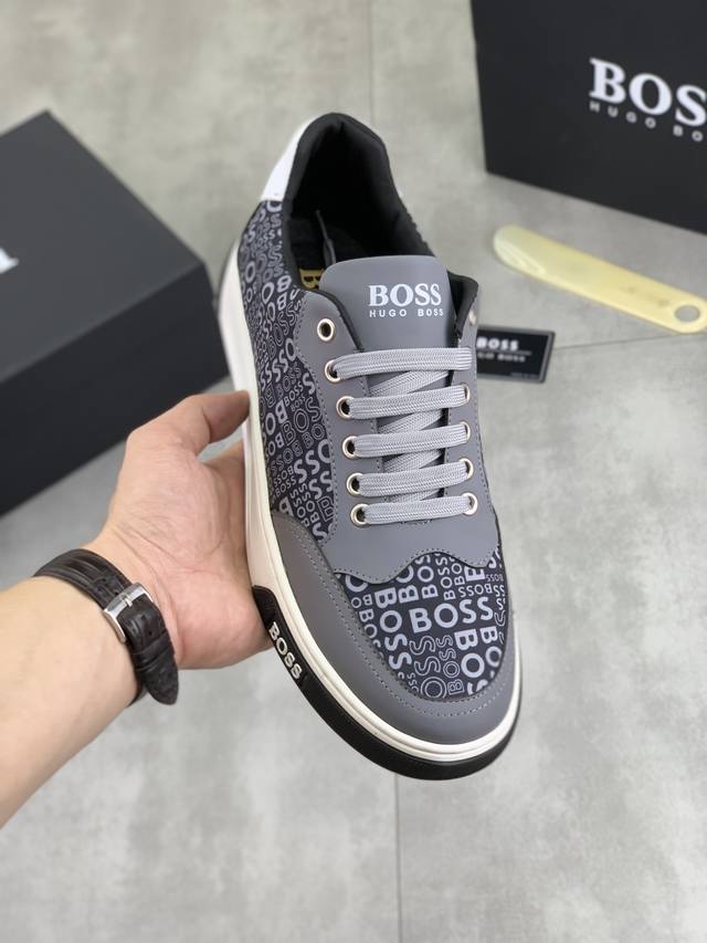 Factory P price P actual price Boss 2025 original lace-up men's shoes classic hi