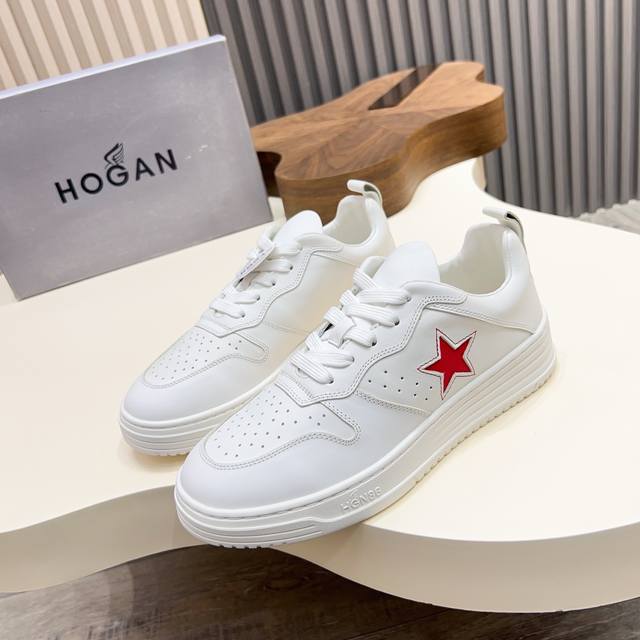 Hogan - High-end original - Upper: Silk calfskin, suede calfskin, hollow 'H' tot