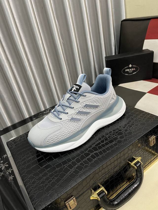 Factory Price: Prada*'s latest hit casual shoes, top-tier luxury brands, top-tie