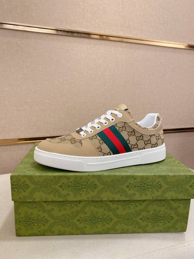 factory price new single shoes Gucci upper imported cowhide official website 1:1