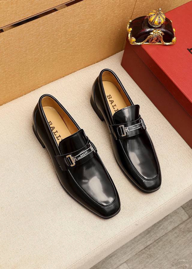 Product Brand: Bally Casual Leather Shoes Standard Sizes: 38-44 45.46 Custom Mad