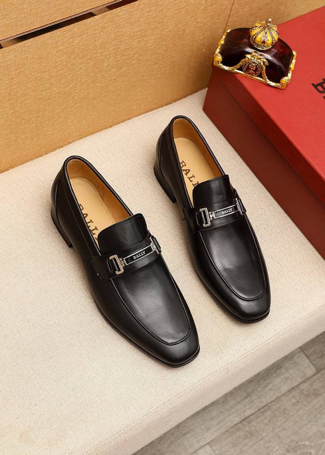 Product Brand: Bally Casual Leather Shoes Standard Sizes: 38-44 45.46 Custom Mad