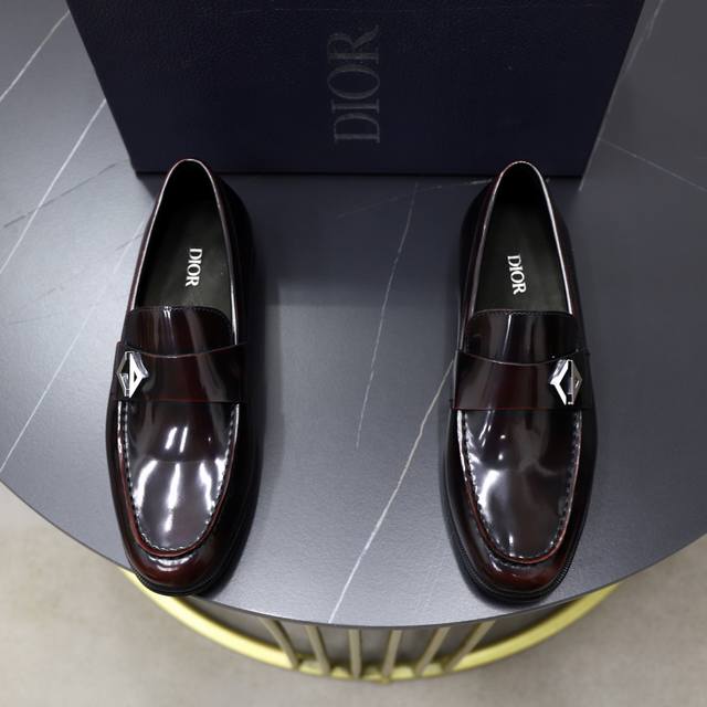 factory price Pp; CD's new Dior Dio* Granville loafers, official price Rmb, made