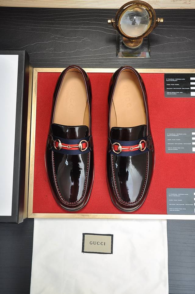 Factory Price: P. Gucci, Italy's top luxury men's shoe giant, has a new model wi