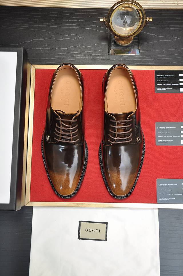 Factory Price: P. Gucci, Italy's top luxury men's shoe giant, has a new model wi